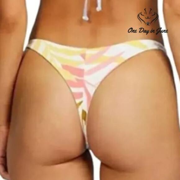 Billabong Tropic Jungle Maya Bikini Bottom Size M - Picture 3 of 6